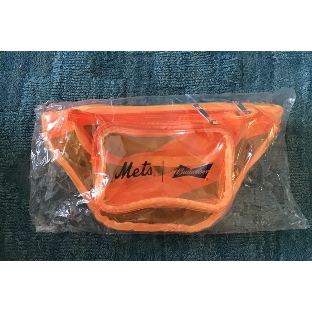 RARE New York Mets Clear Fanny Waist Pack, MLB SGA 3/19/2023 Clover Park